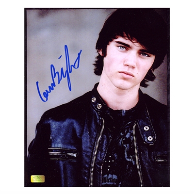 Cameron Bright Autographed 8x10 Leather Jacket Photo