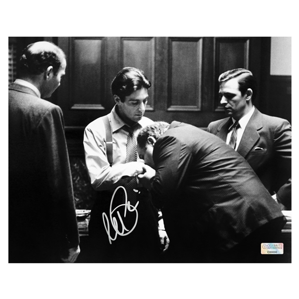 Al Pacino Autographed The Godfather New Don 8x10 Photo