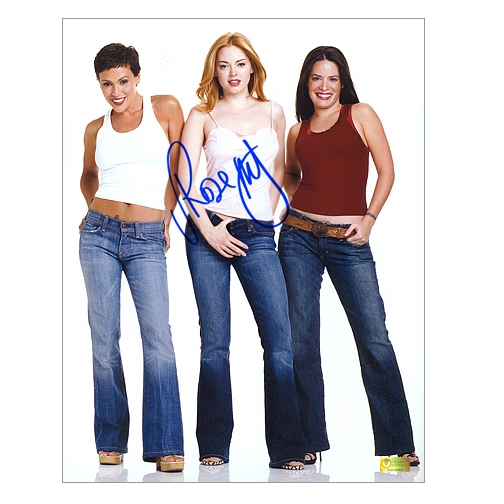 Rose McGowan Autographed Charmed 8x10 Jeans Photo