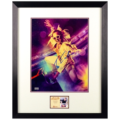 Taron Egerton Autographed Rocketman Elton John 11x14 Framed Photo