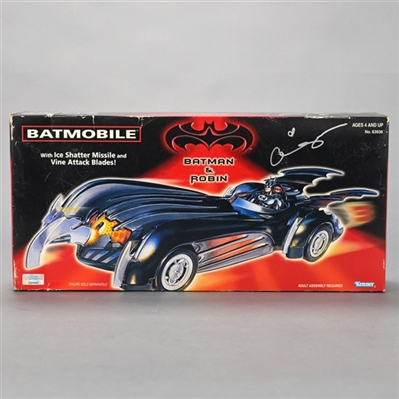 Alicia Silverstone Autographed 1997 Batman & Robin Batmobile with Ice Shattering Missile