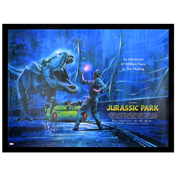 Jeff Goldblum Autographed Vice Press Jurassic Park 24x30 Limited Edition Poster