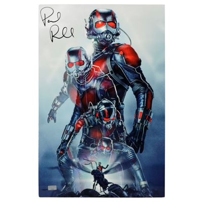 Paul Rudd Autographed Ant-Man Morph 12×18 CinaPanel