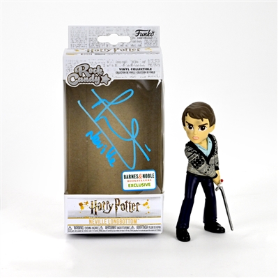 Matthew Lewis Autographed Harry Potter Neville Longbottom Rock Candy Figure
