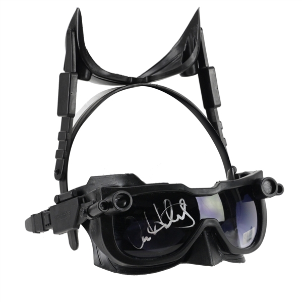  Anne Hathaway Autographed Batman The Dark Knight Rises Selina Kyles Goggles FINAL PAIR!