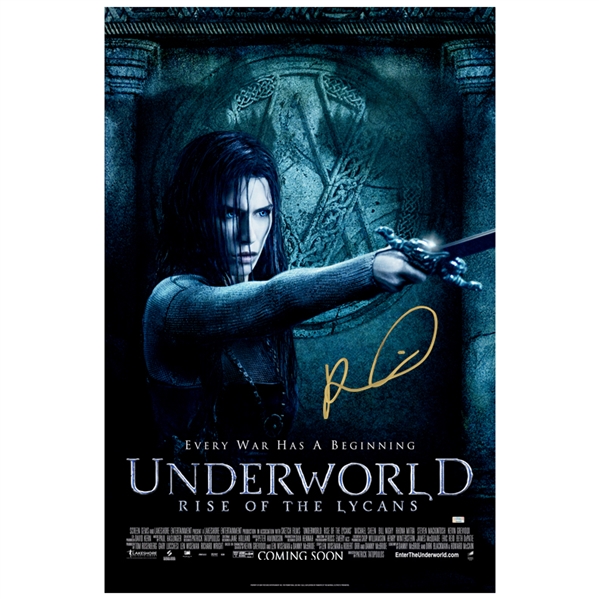 Rhona Mitra Autographed Underworld Rise of Lycans 27×40 Single Sided Poster