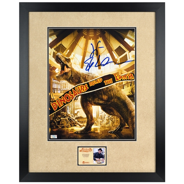 Jeff Goldblum Autographed Jurassic Park Dinosaurs Ruled The Earth 11×14 Framed Photo