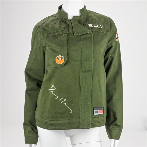 Daisy Ridley Autographed Star Wars The Resistance Authentic Disney Theme Parks Exclusive Jacket *1 OF ONLY 2 SIGNED