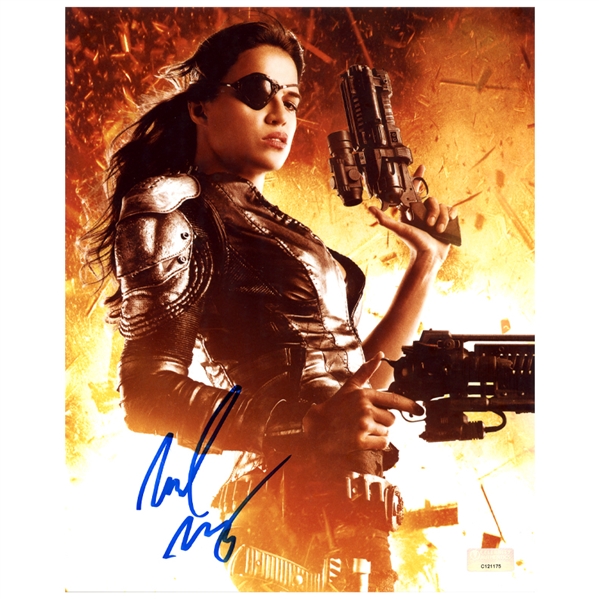  Michelle Rodriguez Autographed Machete Kills Luz 8x10 Photo