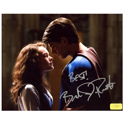 Brandon Routh Autographed Superman Returns Clark and Lois 8x10 Scene Photo