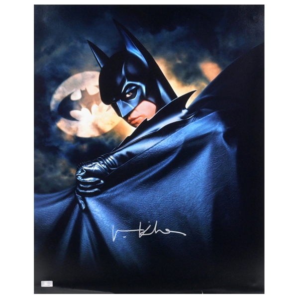 Val Kilmer Autographed Batman Forever 16×20 Poster Art Photo