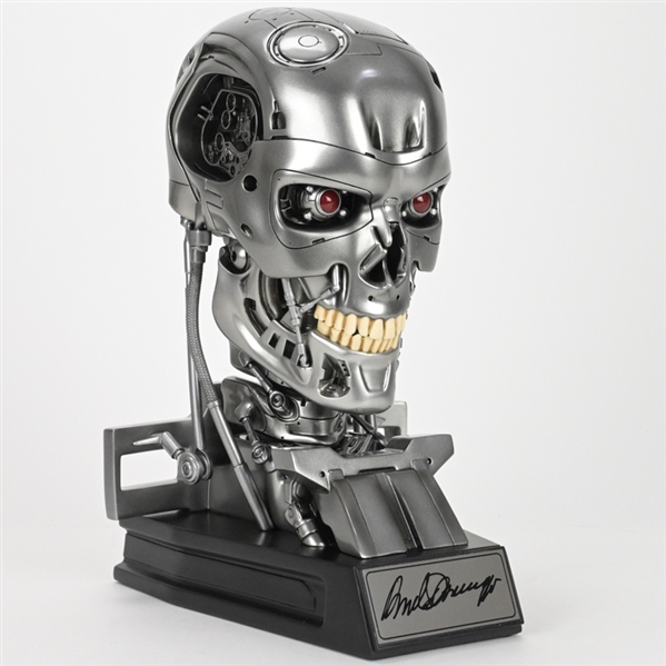  Arnold Schwarzenegger Autographed Terminator T-800 Endoskeleton 1:1 Scale Bust