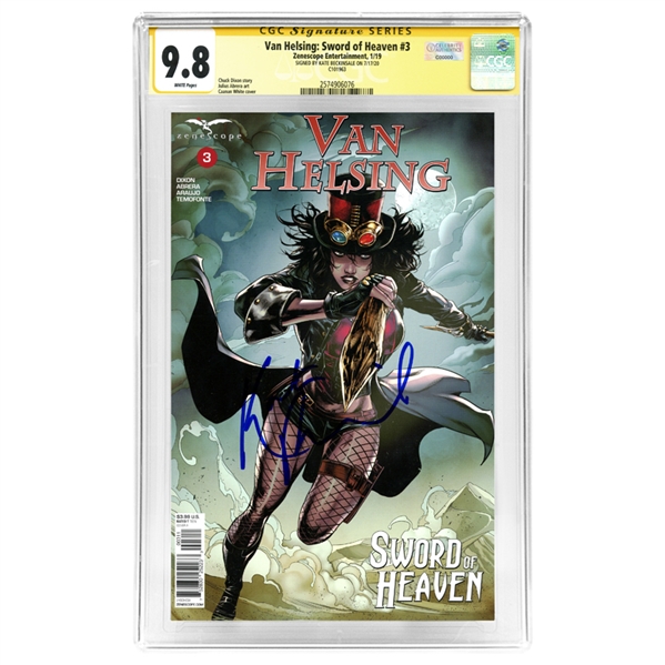 Kate Beckinsale Autographed Van Helsing: Sword of Heaven #3 CGC SS 9.8 (mint)