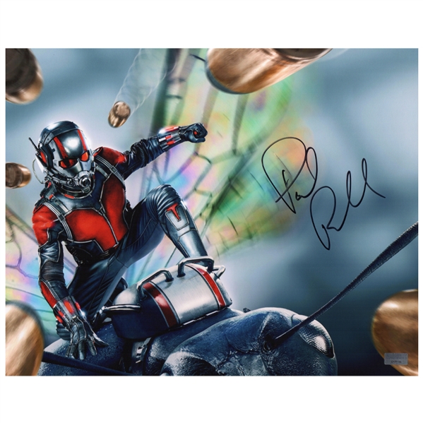 Paul Rudd Autographed Ant-Man Action 11×14 Photo