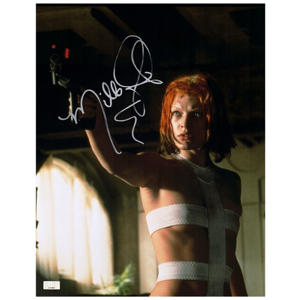 Milla Jovovich Autographed 1997 The Fifth Element Leeloo 11x14 Photo 