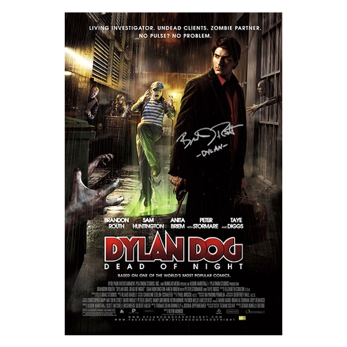  Brandon Routh Autographed Dylan Dog 16x24 Movie Poster