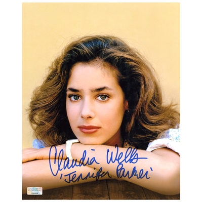 Claudia Wells Autographed Back to the Future Jennifer Parker 8x10 Photo