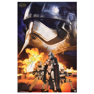 Gwendoline Christie Autographed 2015 Star Wars: The Force Awakens Captain Phasma Assault 22.5×34 Single-Sided Poster