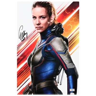  Evangeline Lilly Autographed Ant-Man The Wasp 12x18 CinaPanel