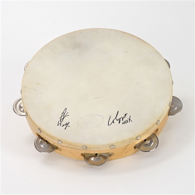 Aly & AJ Michalka Autographed Ludwig, Professional Tambourine 