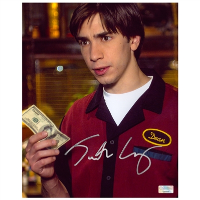 Justin Long Autographed Waiting Dean 8x10 Photo