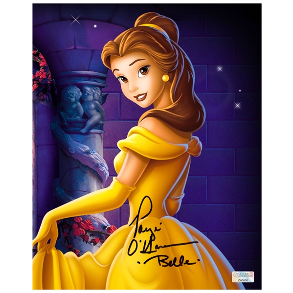 Paige OHara Autographed Beauty & the Beast 8x10 Belle Photo