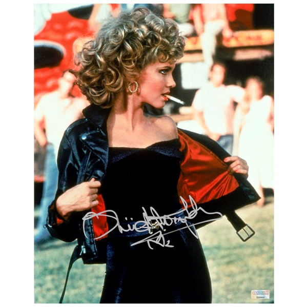 Olivia Newton-John Autographed Grease You Better Shape Up 8x10 Photo