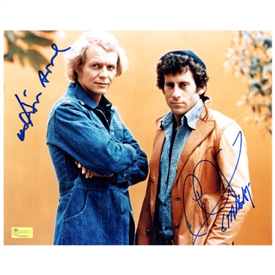 David Soul and Paul Michael Glaser Autographed Starsky and Hutch 8x10 Photo