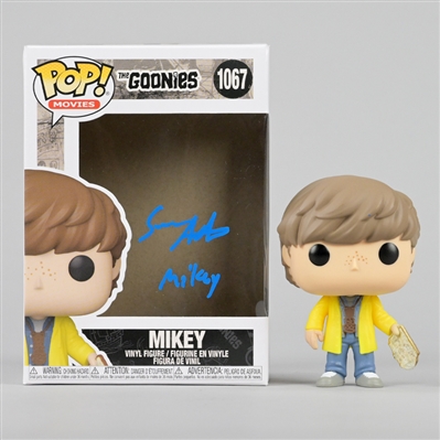 Sean Astin Autographed The Goonies Mikey Pop Vinyl #1067