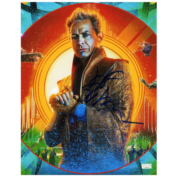 Jeff Goldblum Autographed Thor: Ragnarok The Grandmaster 11x14 Photo