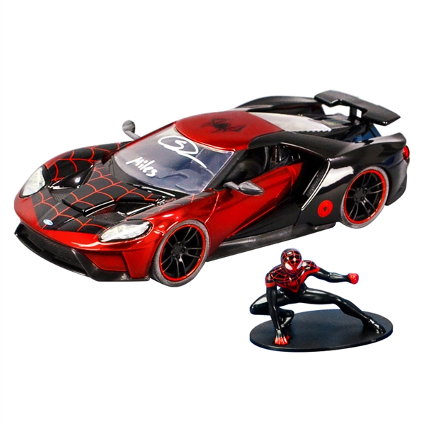 Shameik Moore Autographed Spider-Man Miles Morales 1:24 Scale Die-Cast Car