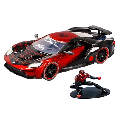 Shameik Moore Autographed Spider-Man Miles Morales 1:24 Scale Die-Cast Car