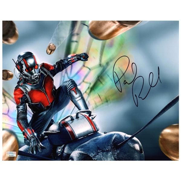 Paul Rudd Autographed Ant-Man Action 11×14 Photo