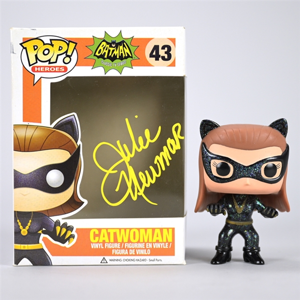 Julie Newmar Autographed 1966 Batman Catwoman Pop Vinyl Figure #43