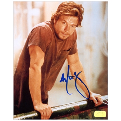 Mark Wahlberg Autographed Perfect Storm Set 8x10 Photo