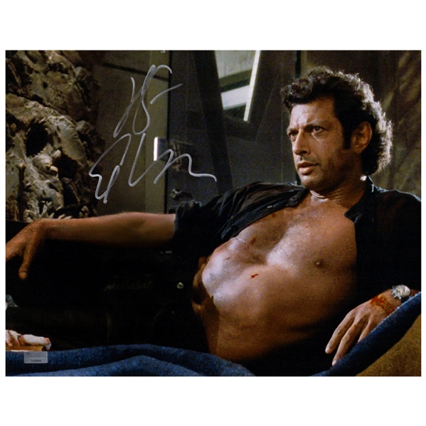 Jeff Goldblum Autographed Jurassic Park Dr. Ian Malcolm 11x14 Photo