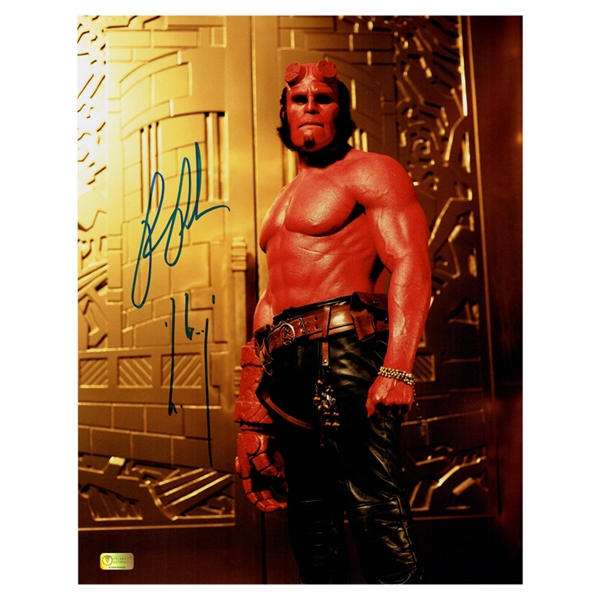 Ron Perlman Autographed 11x14 Classic Hellboy Photo