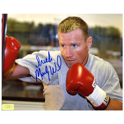 Micky Ward Autographed The Fighter 8x10 Photo with Irish Inscription