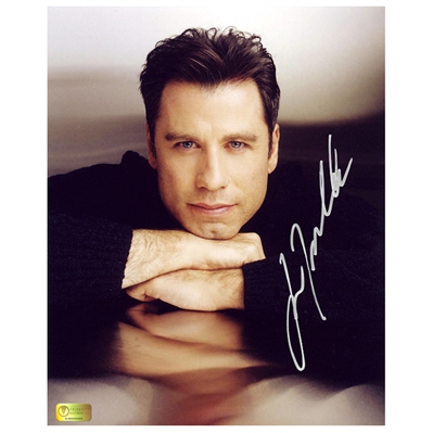 John Travolta Autographed 8x10 Portrait Photo
