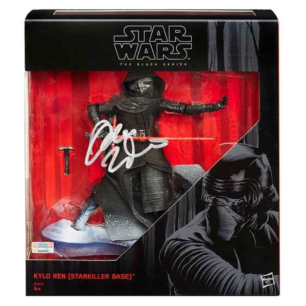 Adam Driver Autographed Star Wars: The Force Awakens Kylo Ren Starkiller Base Action Figure