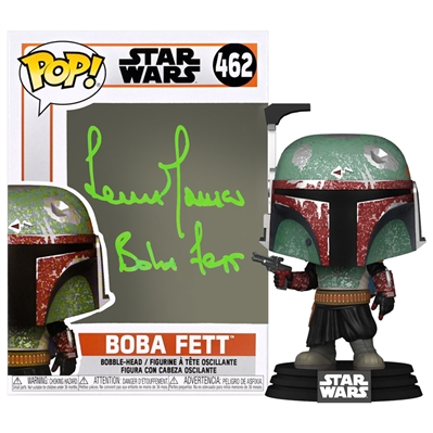  Temuera Morrison Autographed Star Wars Boba Fett Pop Vinyl #462