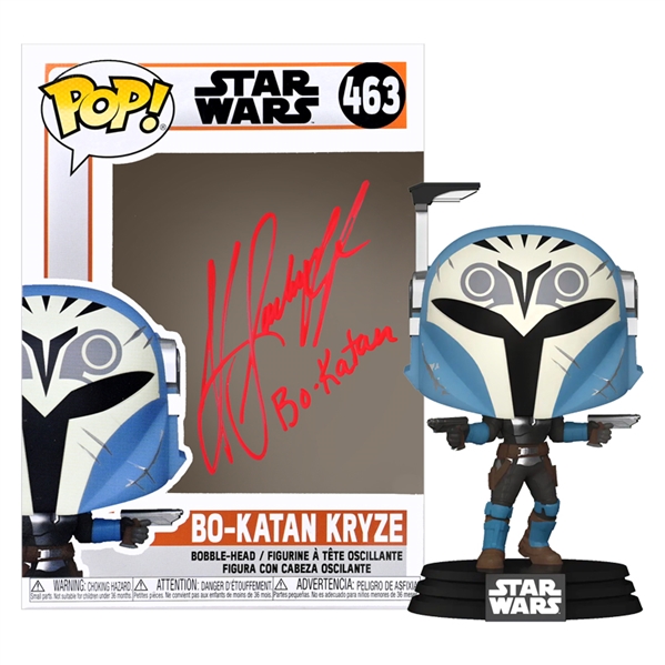 Katee Sackhoff Autographed Star Wars Bo-Katan Kryze #463 POP! Vinyl Figure