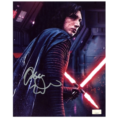 Adam Driver Autographed Star Wars The Last Jedi Kylo Ren 8×10 Photo