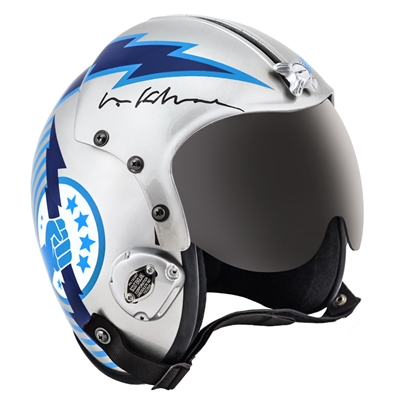 Val Kilmer Autographed Top Gun Iceman Authentic Aviator Flight Helmet