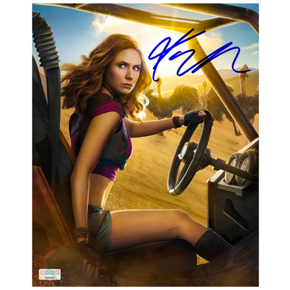 Karen Gillan Autographed 2019 Jumanji The Next Level Get In! 8x10 Photo