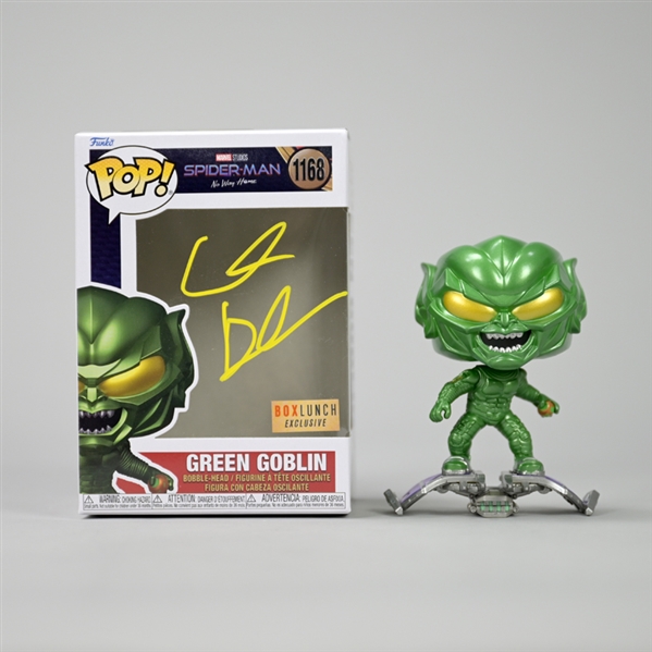  Willem Dafoe Autographed Spider-Man No Way Home Green Goblin Box Lunch Exclusive Pop Vinyl Figure #1168