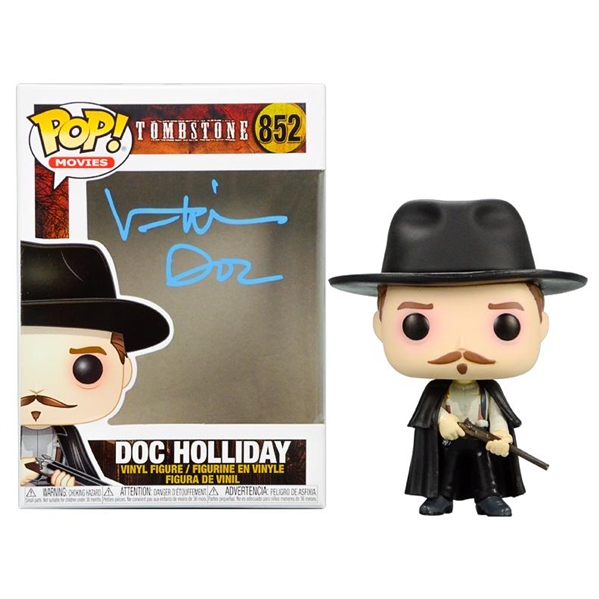 Val Kilmer Autographed Tombstone Doc Holliday POP Vinyl #852