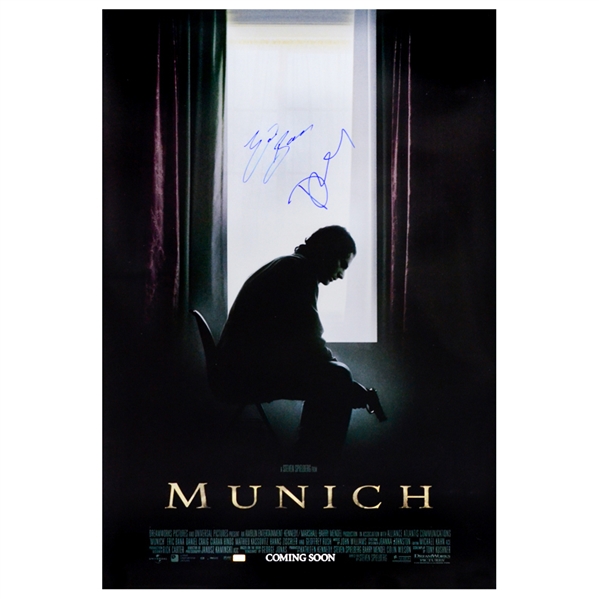 Daniel Craig & Eric Bana Autographed Munich Original 27x40 Double-Sided Movie Poster