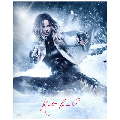 Kate Beckinsale Autographed Underworld: Blood Wars 16×20 Metallic Photo