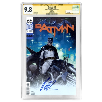 Robert Pattinson Autographed Batman #38 Variant Cover CGC SS 9.8